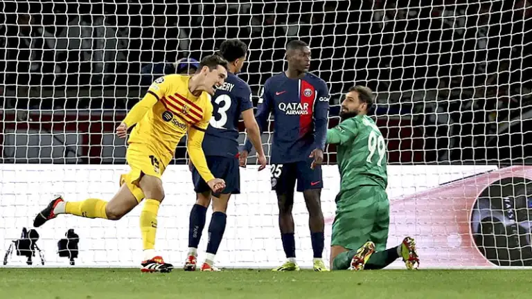 Christensen ghi bàn ấn định chiến thắng 3-2 cho đội khách FC Barcelona tại trận đấu Barca vs PSG