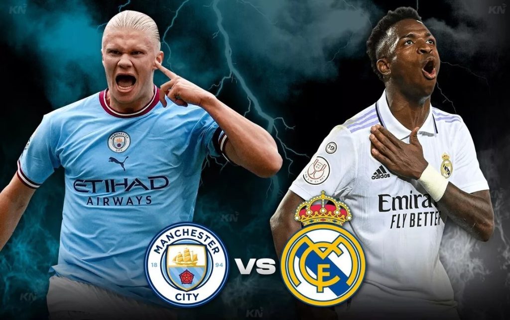 Trận đấu Mancity vs Madrid